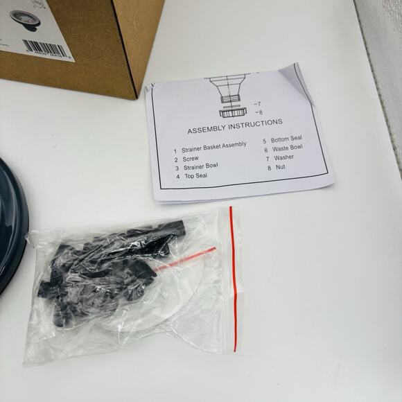 KRAUS ST-1 Stainless Steel Sink Strainer NEW IN BOX - Picture 12 of 14